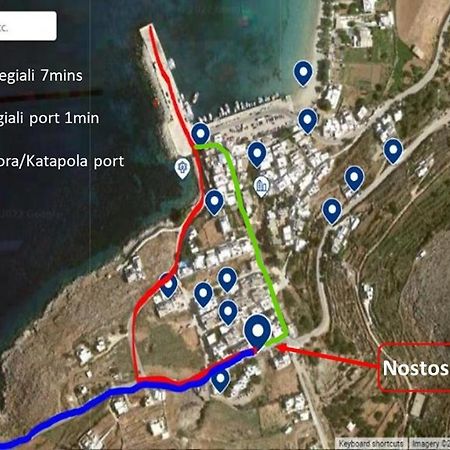 Nostos Studios Aegiali Eksteriør bilde